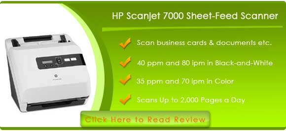 HP Scanjet Enterprise 7000n Scanner 